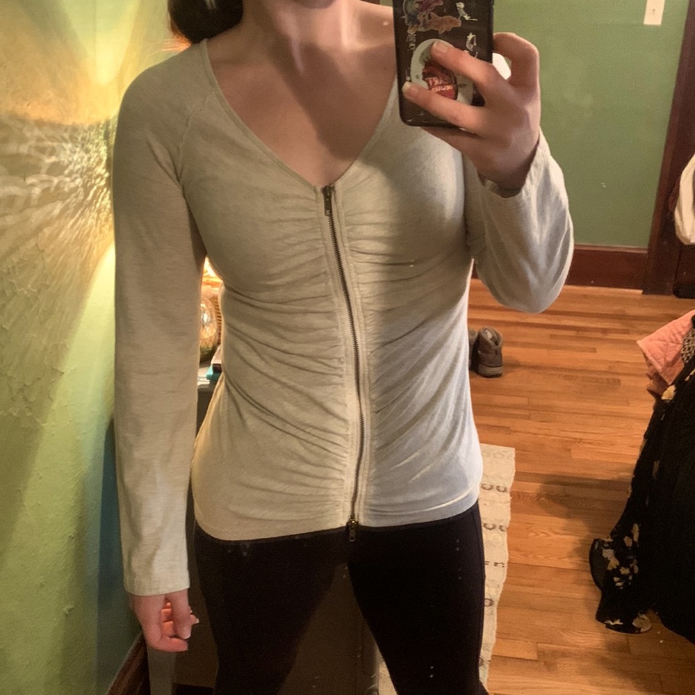 sanctuary zip top